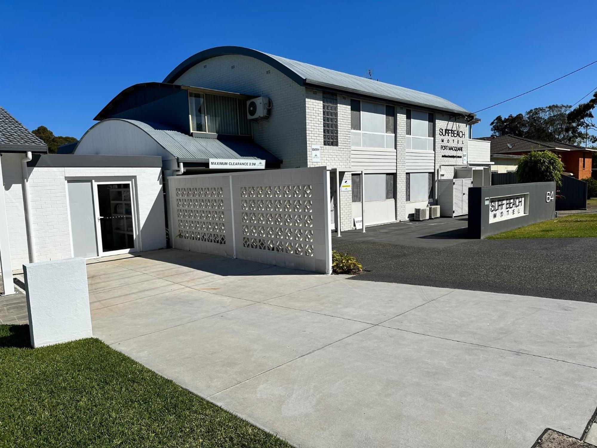 Surf Beach Motel Port Port Macquarie Exterior foto